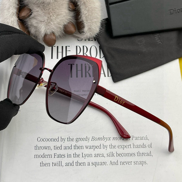 OCCHIALI DA SOLE MONTAIGNE CD3192 IN ACETATO ROSSO