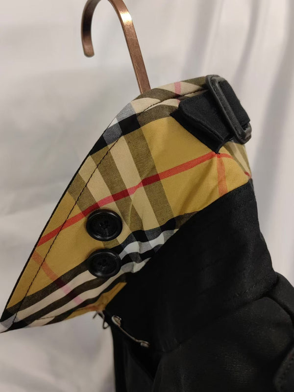 Bur 25 Chelsea Short Coat Black Cotton 220426