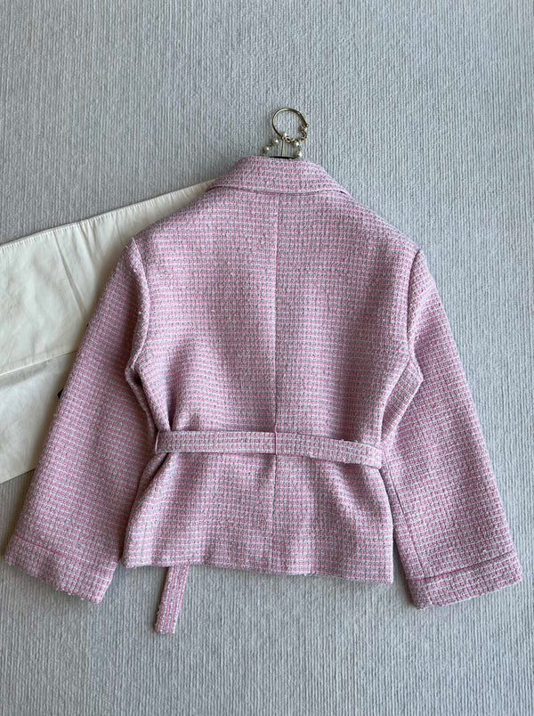 CC 25 Set Tweed Pink Cotton Polyamide