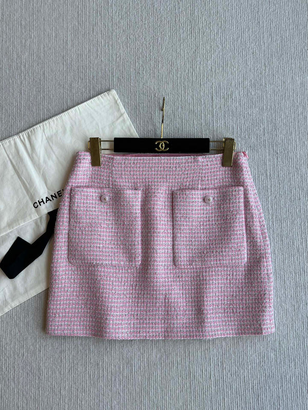 CC 25 Set Tweed Pink Cotton Polyamide