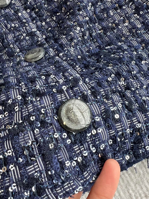 CC 25 Sleeveless Vest Yb Navy Blue Polyamide Cotton 237719