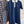 Miumiu 2025 Short-sleeved Pleated Dress Navy Blue Cotton