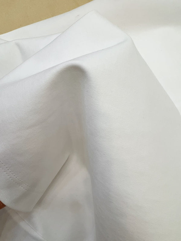 LV 25 Neck T-shirt White Mix Grey Cotton