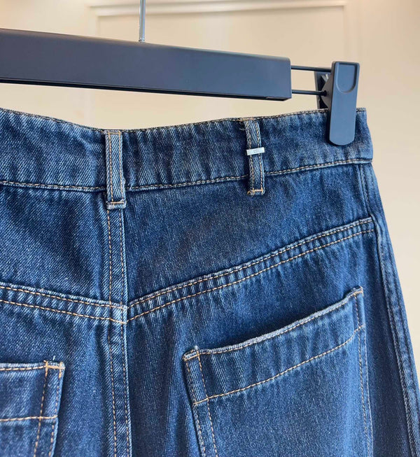 CD 25 Straight-leg Jeans Blue Cotton