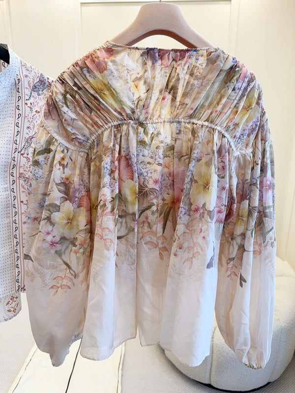 Zimmermann Blouse 25 Linen Silk 027