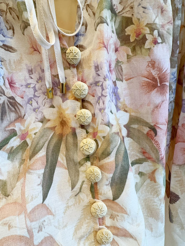 Zimmermann Blouse 25 Linen Silk 027