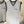 CD 25 V-neck Vest White Silk Cotton