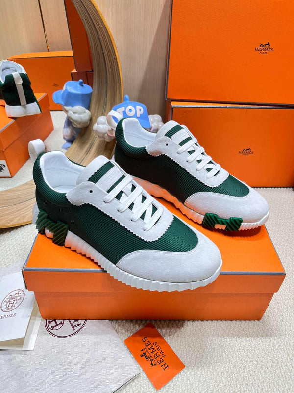 HM Bouncing Sneaker Castleton Green Fabric 206302