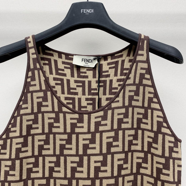 Fendi 25C Jacquard Midi Dress 228194