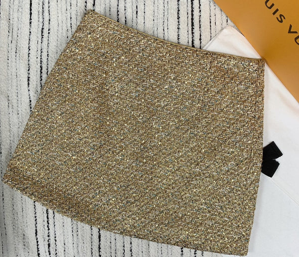 CC Tweed Short Skirt Multicolor Glitter Polyester 247253