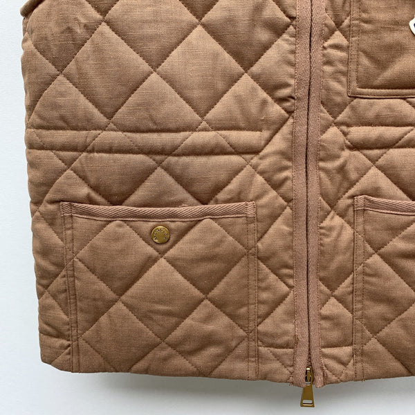 Moncler 25 Plaid Vest Polyester 281618