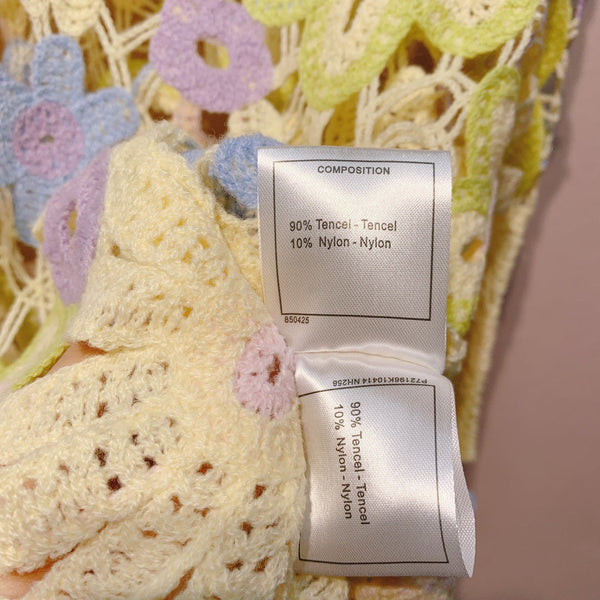 CC 25 Round Neck Hollow Out Sweater 293379