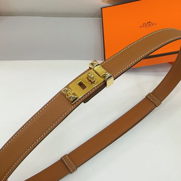 Collier De Chien Belt 30mm Gold Epsom Gold Buckle