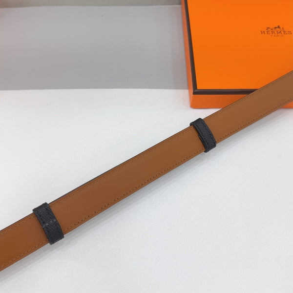 Collier De Chien Belt 30mm Black Epsom Silver Buckle