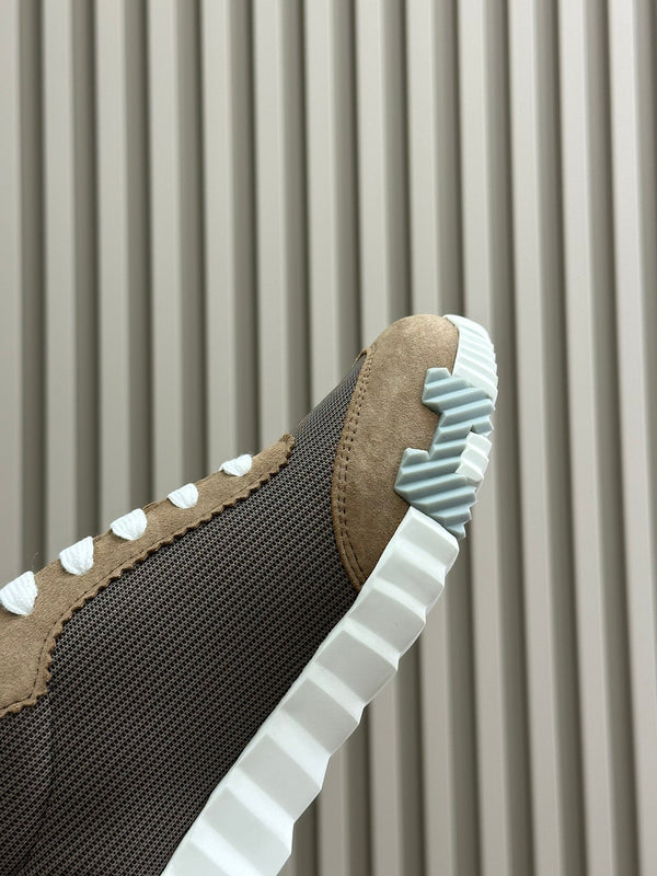 BOUNCING SNEAKERS BROWN CALFSKIN