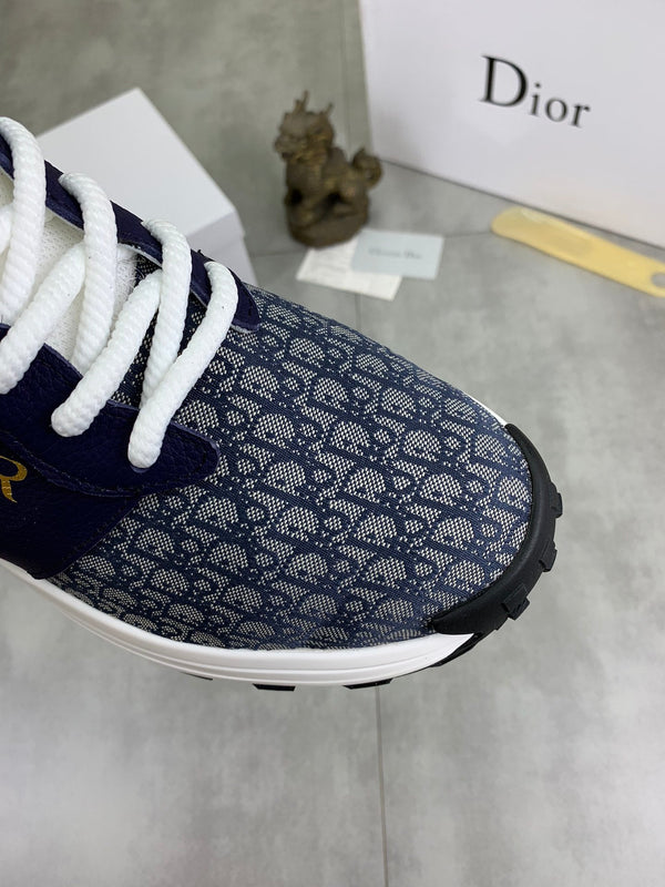 CD B24 SNEAKER NAVY AND GRAY FABRIC