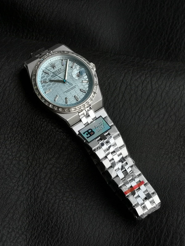 Rolex Land Dweller 40mm Silver Blue