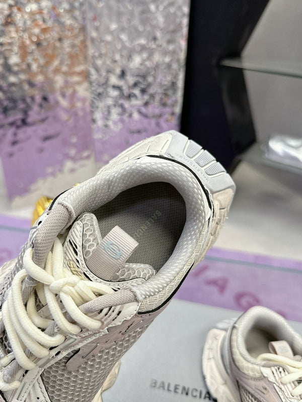 STAPLER SNEAKER IN BEIGE AND GREY POLYURETHANE AND POLYESTER