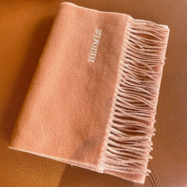 Scarf 180 CM In Pink Mix Light Pink Cashmere