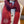 SCARF 180 CM IN CHERRY RED MIX JAM RED WOOL AND CASHMERE  415203