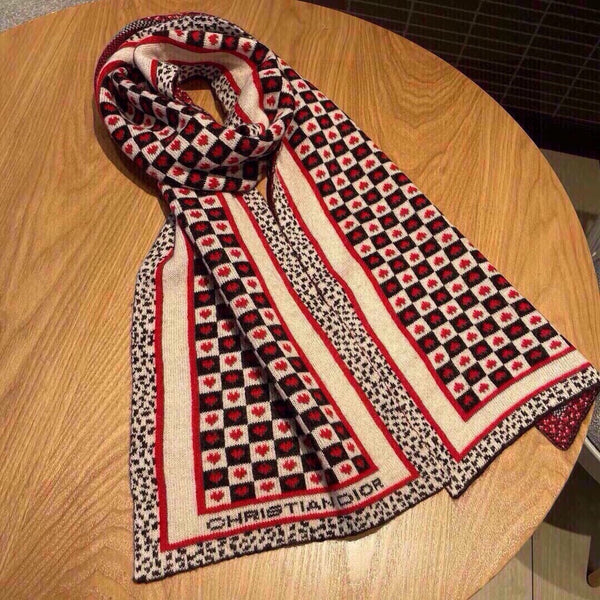 CLASSIC SCARF 180 CM IN COLORFUL WOOL 418257