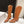 CELINE 25 Mid Calf Cowboy Boots Caramel Brown Cowhide