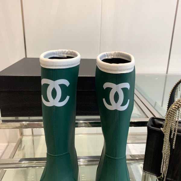 CC Rainboots Green Rubber 204088