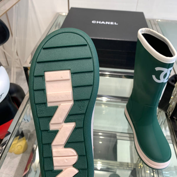 CC Rainboots Green Rubber 204088