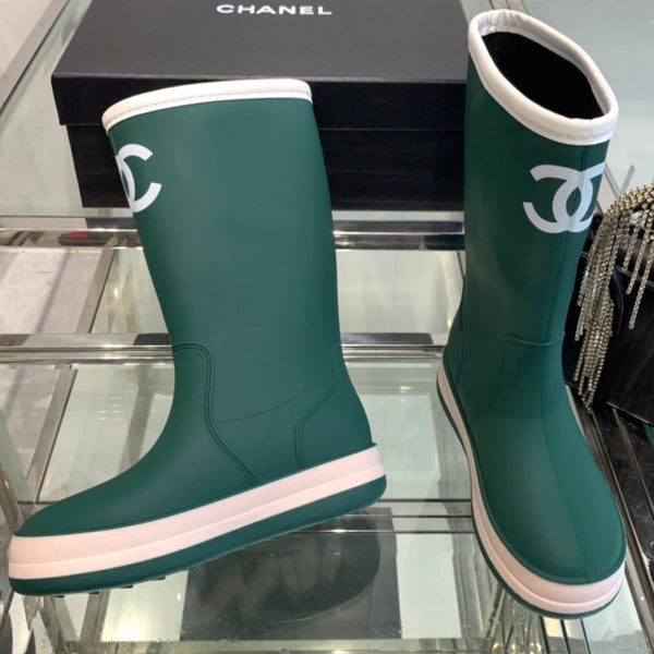 CC Rainboots Green Rubber 204088