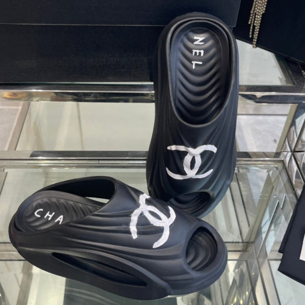 CC Slippers Black Foam 204135