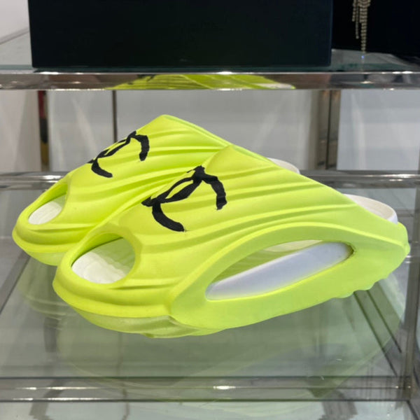 CC Slippers Lemon Yellow Foam 204141