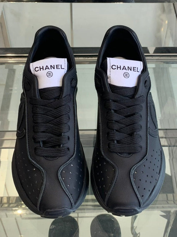 CC Sneaker Black Cowhide 204108