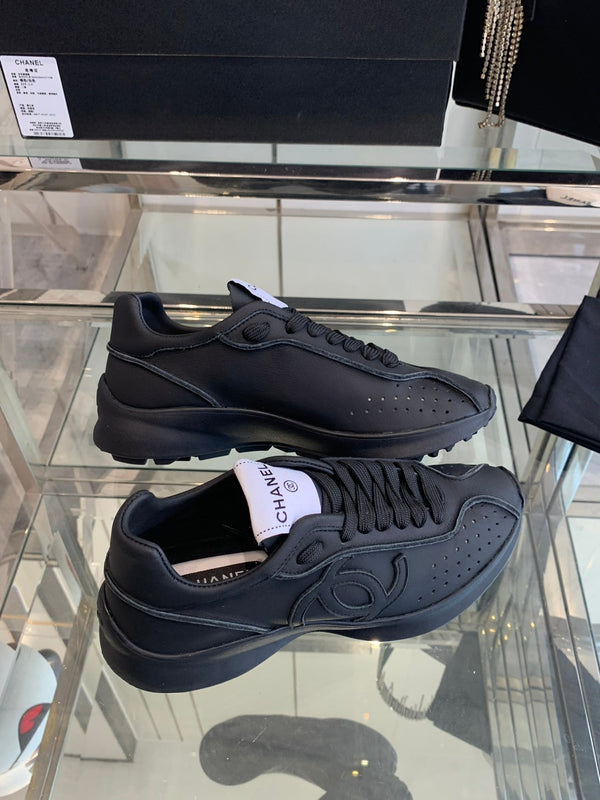 CC Sneaker Black Cowhide 204108