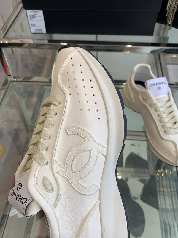 CC Sneaker White Cowhide 204110