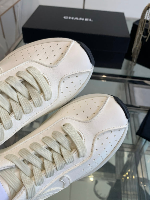 CC Sneaker White Cowhide 204110
