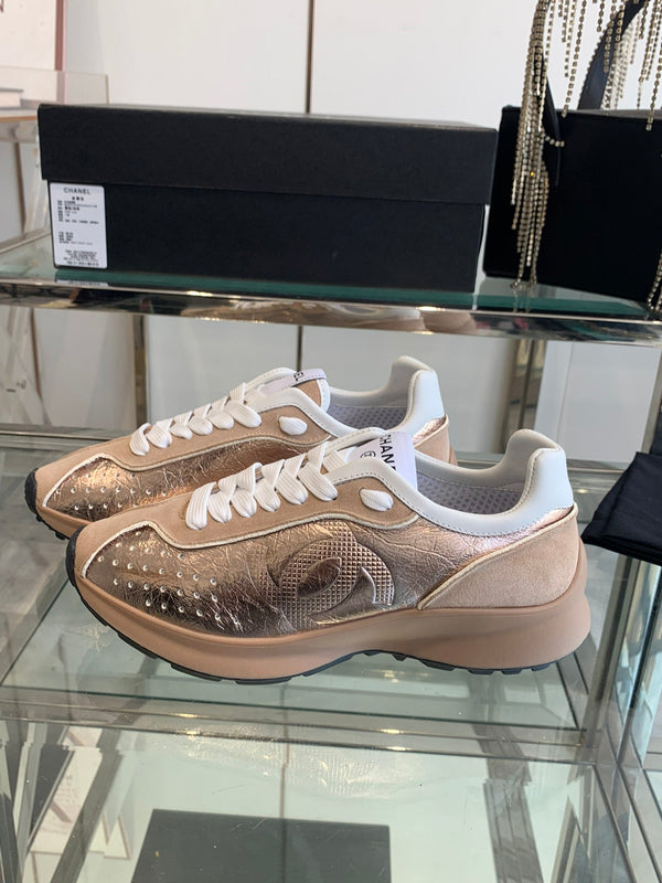 CC Sneaker Pink Cowhide 204112