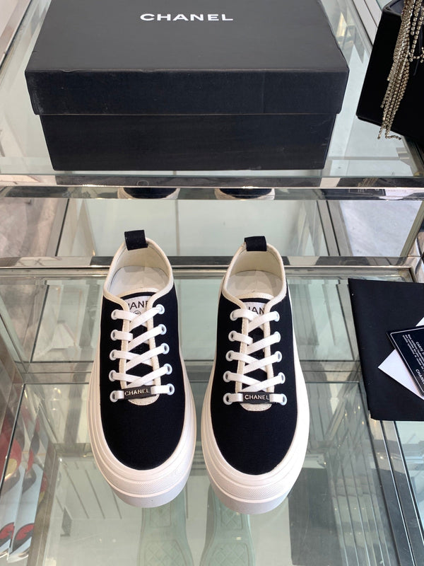 CC Sneaker Black Canvas 203261