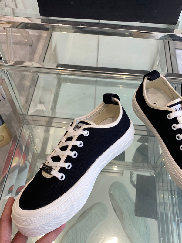 CC Sneaker Black Canvas 203261