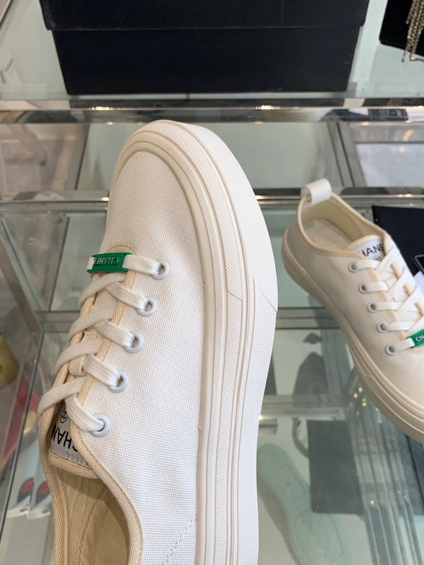 CC Sneaker White Canvas 203263