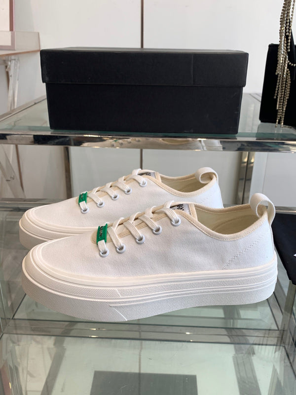 CC Sneaker White Canvas 203263