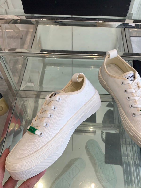 CC Sneaker White Canvas 203263