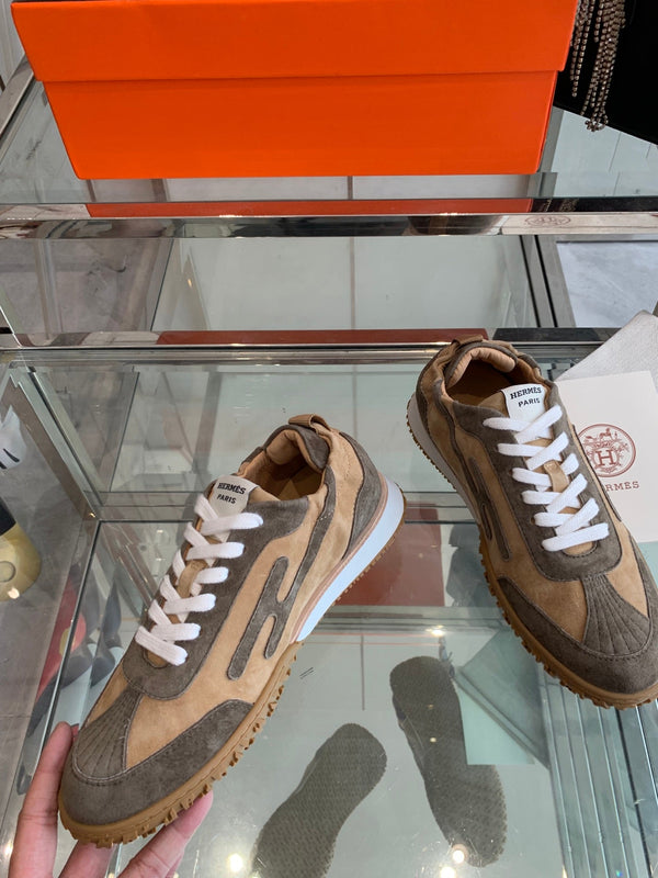 HM Jet Sneaker Marrone misto Grigio Scamosciato 292279