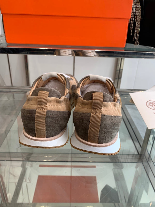 HM Jet Sneaker Marrone misto Grigio Scamosciato 292279