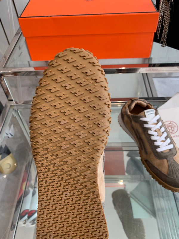 HM Jet Sneaker Marrone misto Grigio Scamosciato 292279