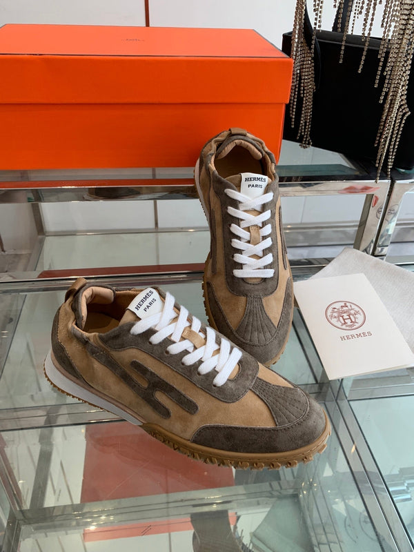 HM Jet Sneaker Marrone misto Grigio Scamosciato 292279