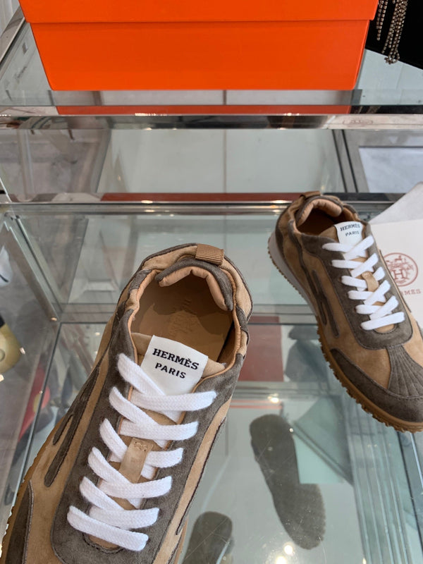 HM Jet Sneaker Marrone misto Grigio Scamosciato 292279