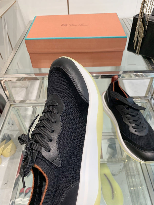 LP Flexy Walk Men's Sneaker Black Wool 307251