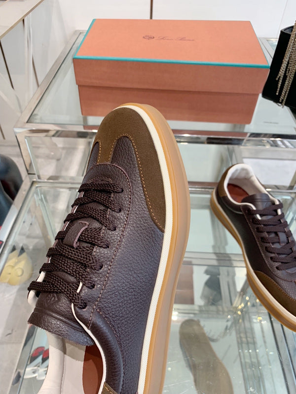 LP Tennis Walk Sneaker Brown Mocha Suede 307242