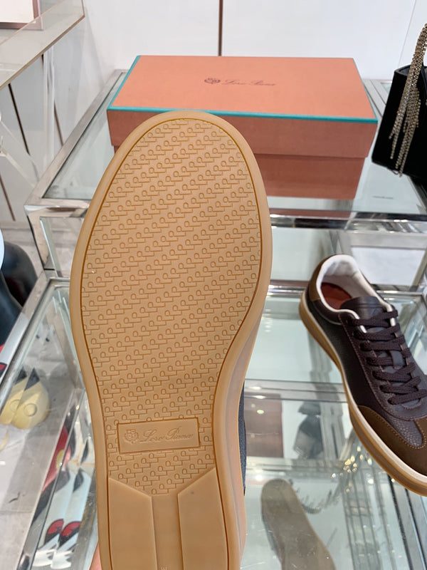 LP Tennis Walk Sneaker Brown Mocha Suede 307242