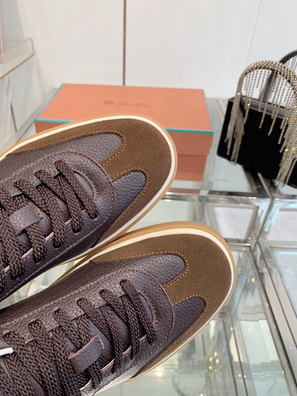 LP Tennis Walk Sneaker Brown Mocha Suede 307242